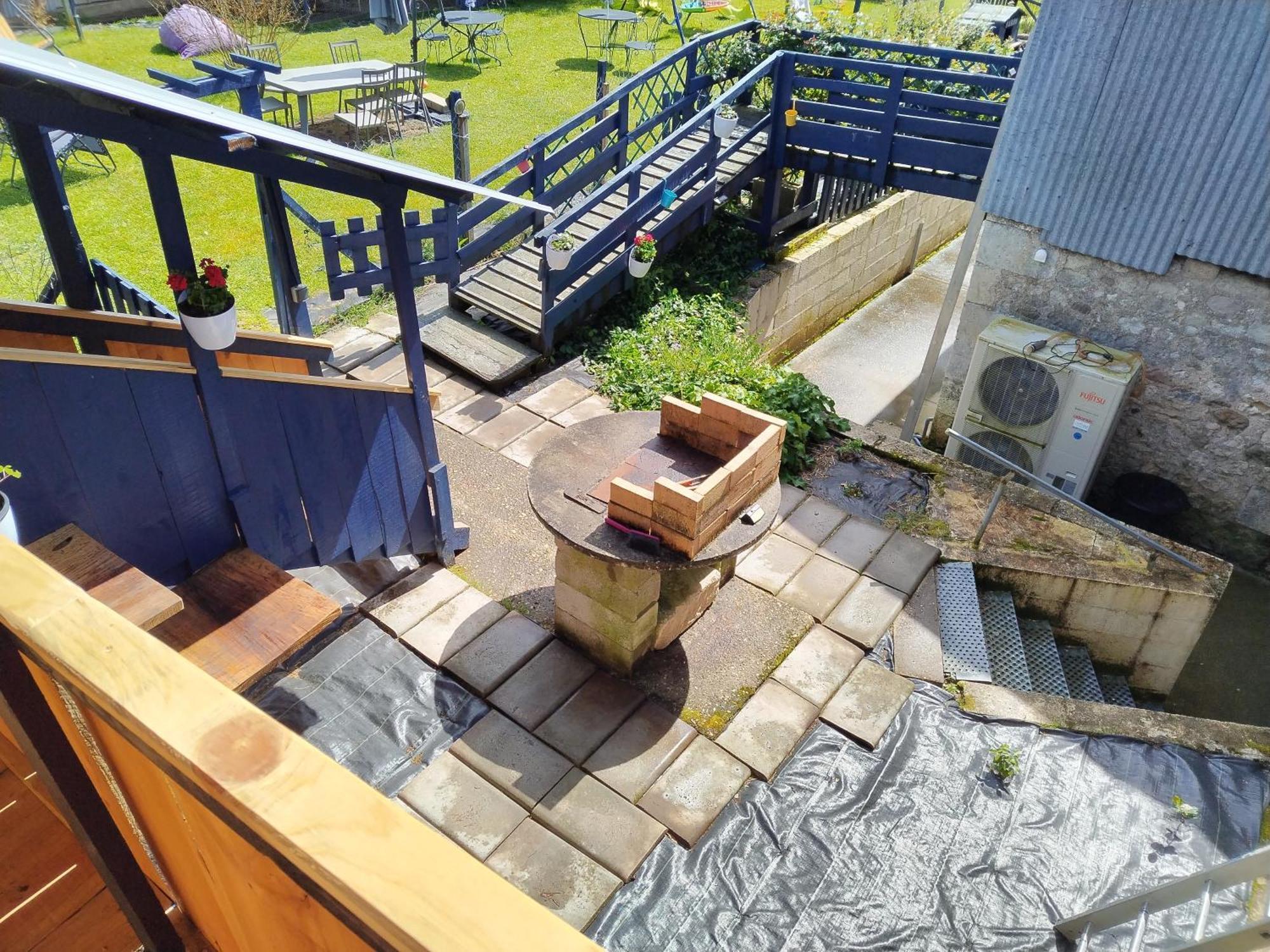 Appartement Gite Du Gardoir Boresse-et-Martron Bagian luar foto