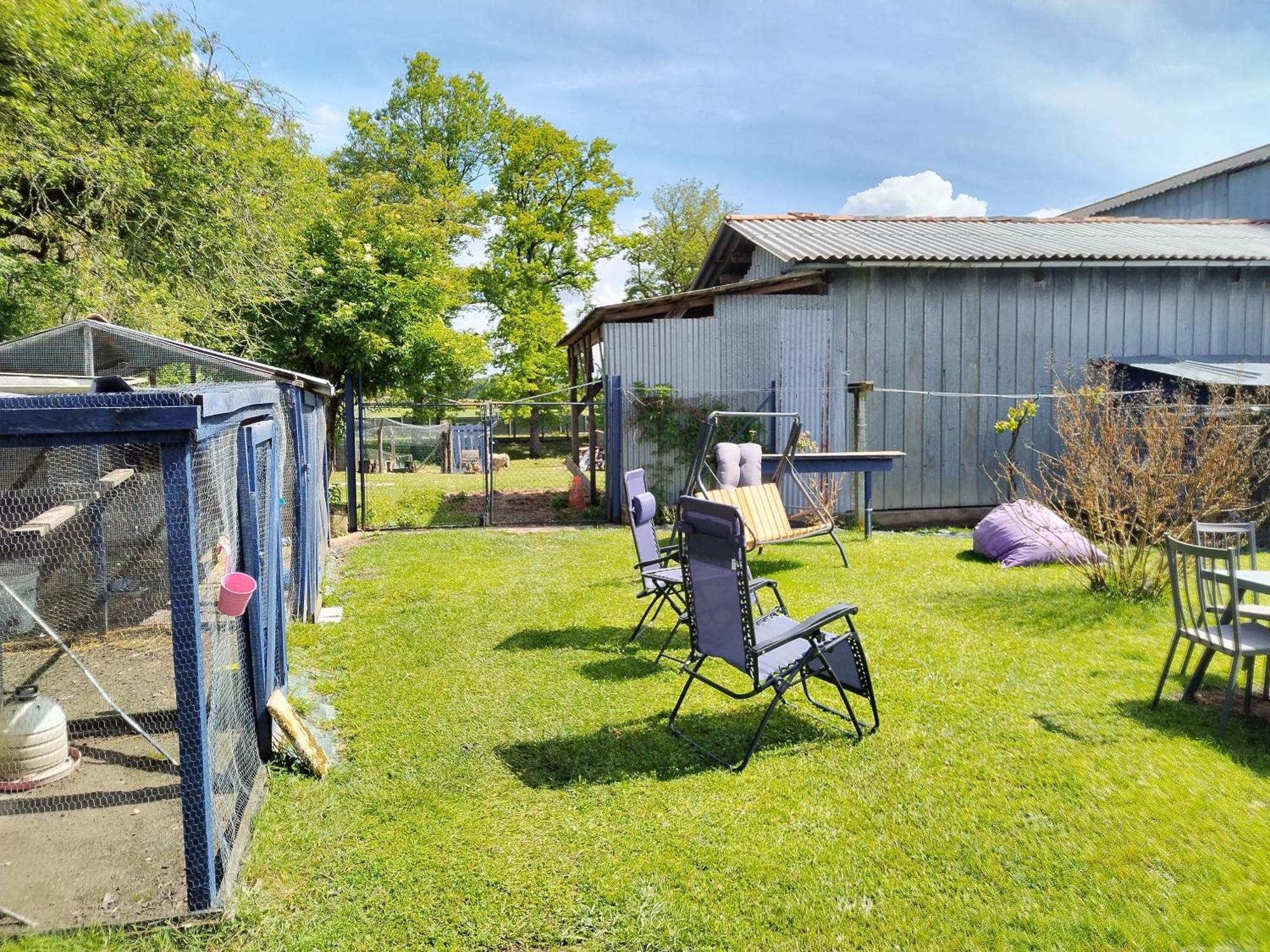 Appartement Gite Du Gardoir Boresse-et-Martron Bagian luar foto